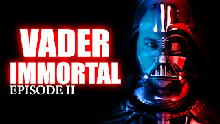 Oculus Quest 2 - Beginner Tries Vader Immortal Episode 2 VR