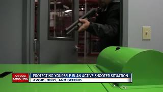 Protecting yourself in an active shooter situation