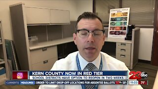 Kern County schools can reopen at the end of the month