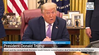 Israel and the United Arab Emirates reach historic normalization deal brokered by United States