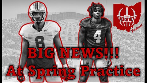 BIG NEWS!!! At Spring Practice