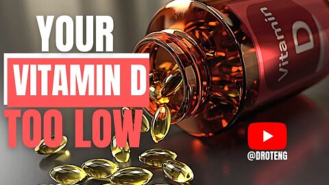 How to Know You are Deficient or Low in Vitamin D #droteng