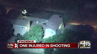 Phoenix police: One injured in shooting; search for suspect ongoing