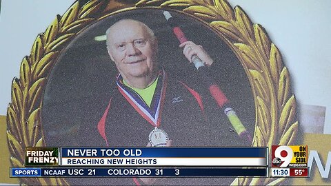 This 86-year-old is a world pole vault champion