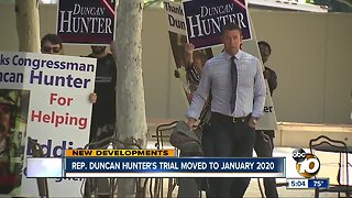 Rep. Duncan Hunter's trial moved