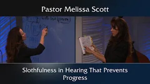 Hebrews 5:10-14 Slothfulness in Hearing That Prevents Progress - Hebrews #45