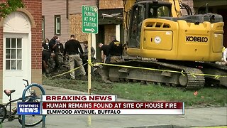 Human remains found at scene of Elmwood Avenue fire