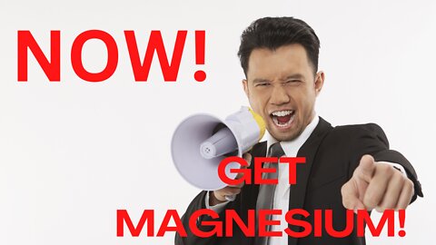 Youtubers and Magnesium