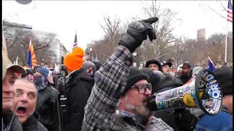 Joe Biggs at the Capitol Riots