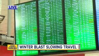 Winter weather causing travel issues