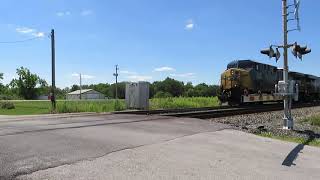 CSX Empty Coal Train from Bascom, Ohio August 31, 2020