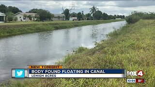 Body found floating in Lehigh Acres canal