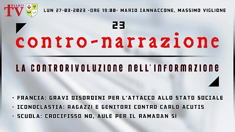 CONTRO-NARRAZIONE NR.23 - Mario Iannaccone, Massimo Viglione.
