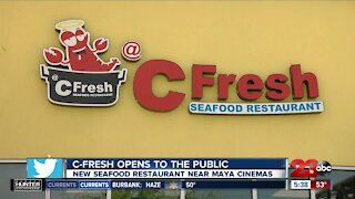 C-Fresh opens to the public, new seafood restaurant near Maya Cinemas