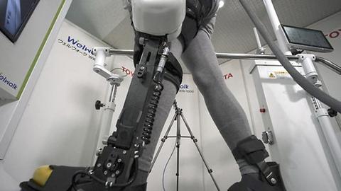 Toyota Introduces Wearable Robotic Legs To Help The Paralyzed Walk