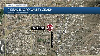 Deputies arrest 1 person, 2 people die in crash near Oro Valley