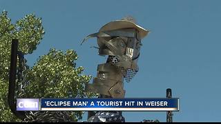 14-foot tall "Solar Eclipse Man" in Weiser