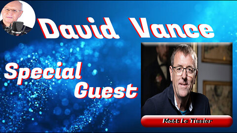 David Vance Wednesday Night LIVE with Special Guest Matt Le Tissier