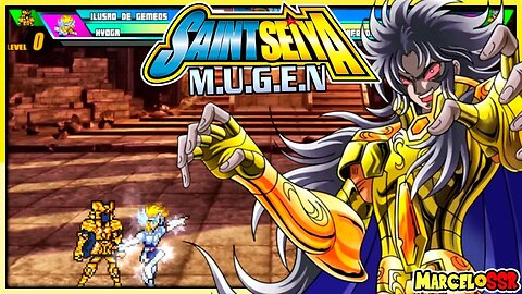 Ilusão de Gêmeos & Hyoga Vs. Evil Saga & Afrodite Espectro - Saint Seiya M.U.G.E.N