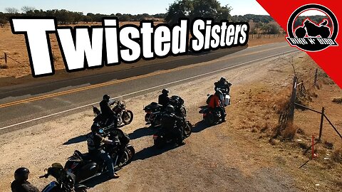 Best Texas Motorcycle Ride - Twisted Sisters Leakey Texas 335 336 337
