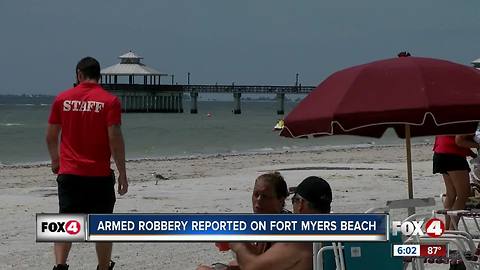 Armed robbery reported on Fort Myers Beach