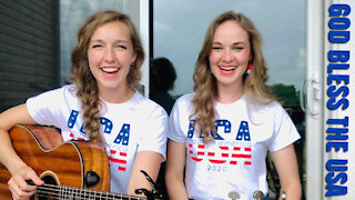 God Bless the USA (Lee Greenwood cover) - Camille & Haley