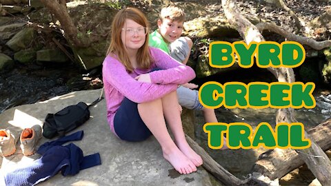Hiking 🥾 Byrd Creek Trail at Cumberland Mountain State Park