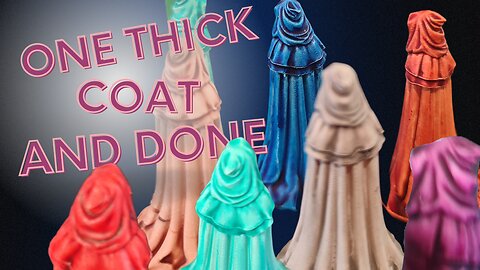 The Ultimate One Thick Coat Solution for 3d Prints - SPEEDPAINT