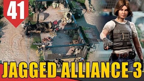 Reliberação da VILA DE ERNIE - Jagged Alliance 3 #41 [Gameplay PT-BR]