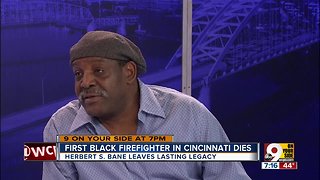 Cincinnati's first black firefighter leaves a lasting legacy