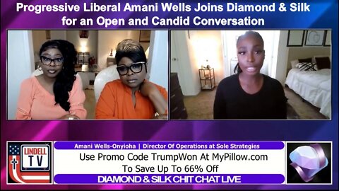 Progressive Liberal Amani Wells Joins Diamond & Silk