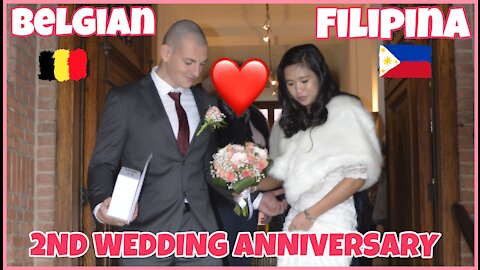 BELGIAN FILIPINA 2nd WEDDING ANNIVERSARY VIDEO