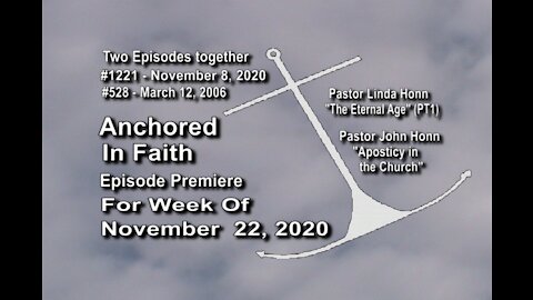 Week of November 22, 2020 - Anchored in Faith Episode Premiere 1221