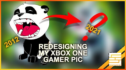 - Redesigning My 2012 Xbox Panda Gamer Pic - [Speed Art]
