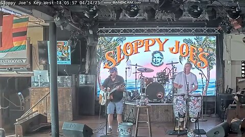 Live At Sloppy Joes Stage Cam Part 3