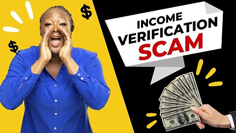 Income Verification Tool Scam (Did You Know About This-) - Shamika Saves