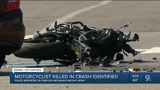 Police identify motorcyclist who died in wreck near Park Place