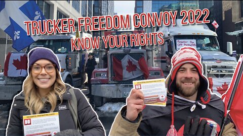 FREE Legal Information and Defence for Protesters in Ottawa | Trucker Freedom Convoy 2022