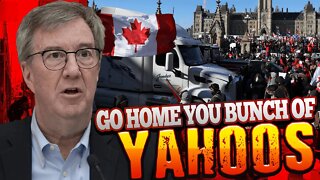 Mayor Calls Convoy Protestors "Yahoo's"