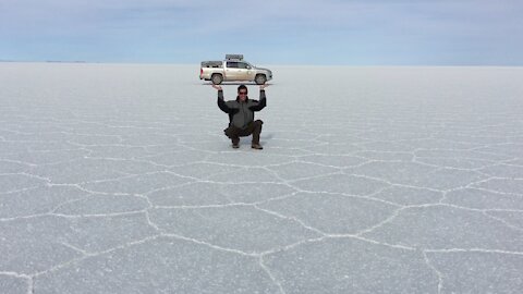 What exists in the Salar de Uyuni in Bolivia besides a lot of salt!