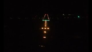 KJHW Night Approach RWY 25 11-14-20