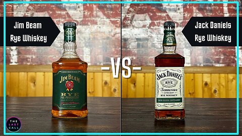 Jim Beam Rye Whiskey VS Jack Daniels Rye Whiskey Comparisons!