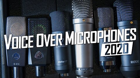 Voice Over Microphones - Samples and Thoughts on Choosing One Which Fits Your Voice