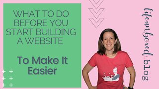 What To Do Before You Start Building A Website To Make It Easier