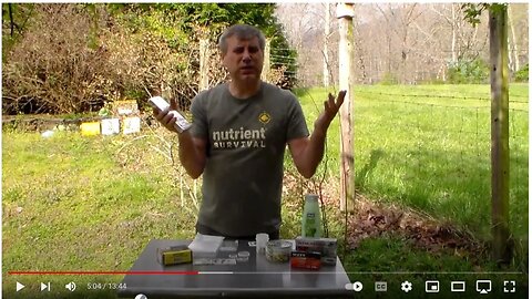 SouthernPrepper1 - Commentary on His Prepping Video - is he RIGHT?!