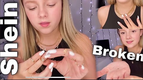 Shein jewellery and accessories haul / broken jewellery!!