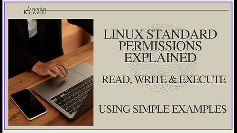 Linux Standards Permissions Explained - Simple Explanation - Using chmod command