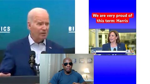 Kamala Says Bidenomics Is Working And Joe Biden Says To Many People Working