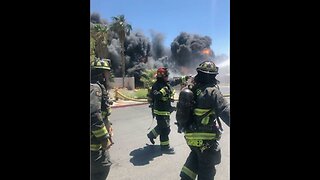 Large fire in North Las Vegas may have been set intentionally