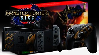 Monster Hunter Rise Nintendo Switch and Pro Controller Announced!